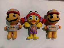 McDonalds Cactus Plant Flea Market Adult Happy Meal Toys 3 Toys 