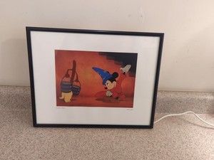 Mickey Mouse Fantasia Framed Print Casting A Spell