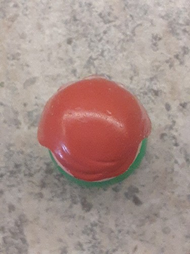Pecas de pelo castaño cuerpo verde niña Fisher Price Little People vintage - Imagen 5 de 6