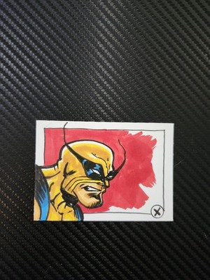 Wolverine (X-Men) Original Sketch Card Art