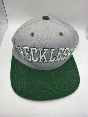 Young & reckless Hat Cap Snapback Red Black Adjustable Adult Mens Embroidered