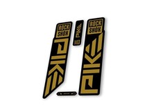 Rock Shox PIKE 2023 Mountain Bike Cycling Decal Sticker Adhesive Gold