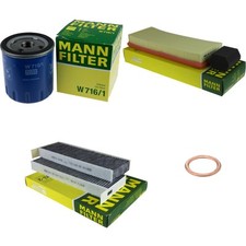 MANN-FILTER Inspektionspaket Filterset für Opel Peugeot Grandland X 75 Combo