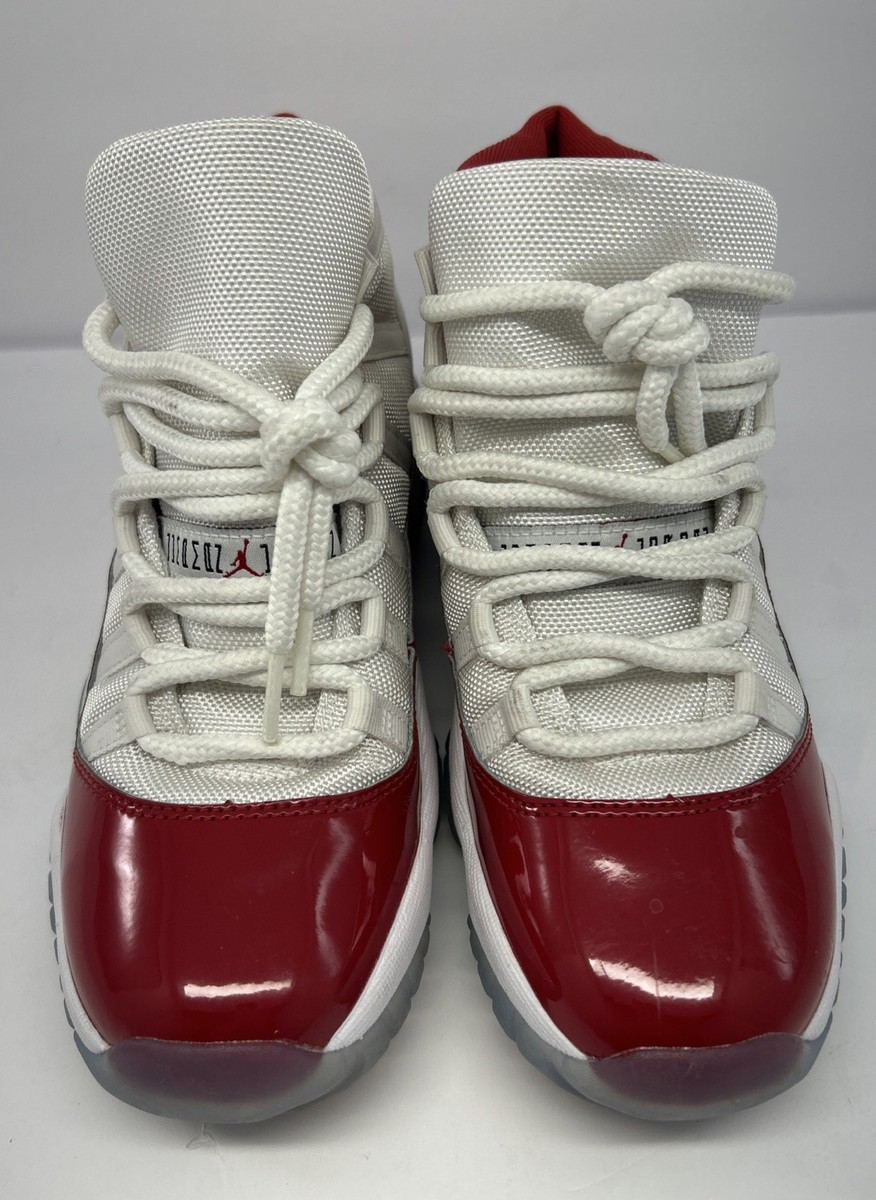 Nike Air Jordan 11 Retro High Cherry GS Size 6.5Y White/Red | eBay