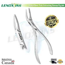 Dental Extracting Forceps German Stainless Upper Root Tip Pick Forceps Fig 300