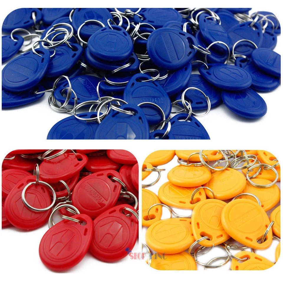5/10/20/50/100/500 - 125Khz RFID Proximity ID Card Token Tags Key fobs Keyfobs - Image 4 of 4