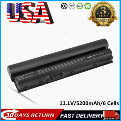 6 Cell RFJMW FRR0G Battery For Dell Latitude E6220 E6230 E6320 E6330 E6430S