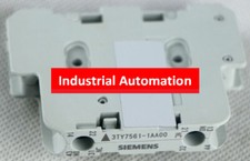 New Siemens 3TY7561-1AA00 Auxiliary Contact Switch Block Screw Terminal 1NO/1NC#