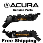 2019-2022 ACURA ILX Bumper Front Right + Left Brackets Side RH + LH OEM NEW