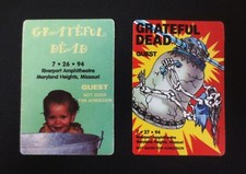 Grateful Dead Backstage Pass Missouri MO Riverport 1994 7/26/94 7/27/94 Show Me