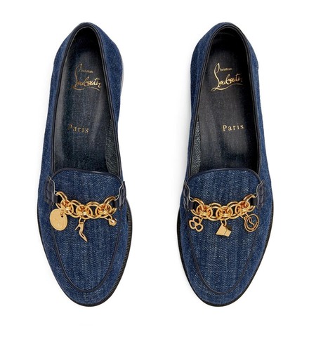 Denim Moccasin Loafers Shoes 