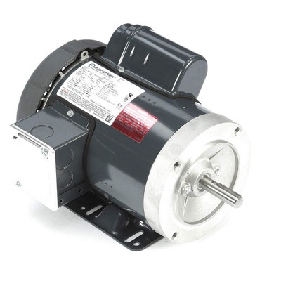 LEESON 056C17F5323 GP Motor,1 HP,1,725 RPM,115/208-230V 19YU96