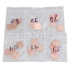 High Purity 30PCS 15mmx15mm Laptop GPU CPU Heatsink Copper Shim Shims