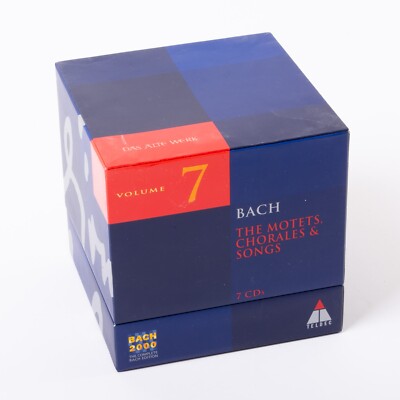 Bach The Motets, Chorales & Song Volume 7 Teldec 7-CD Box Set