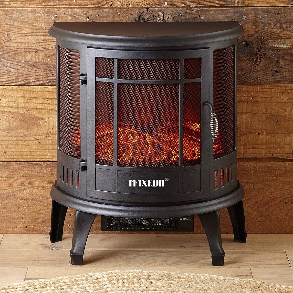 Maxkon 1800W Electric Fireplace Heater Stove Portable 3D Flame Thermostat  Home | eBay
