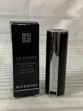 Givenchy Le Rouge Couture Cap Black Patent Leather #10 Decorative Lipstick Lid