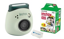 Fujifilm Instax Pal Digital Camera with 20 Fujifilm Prints Pistachio Green 