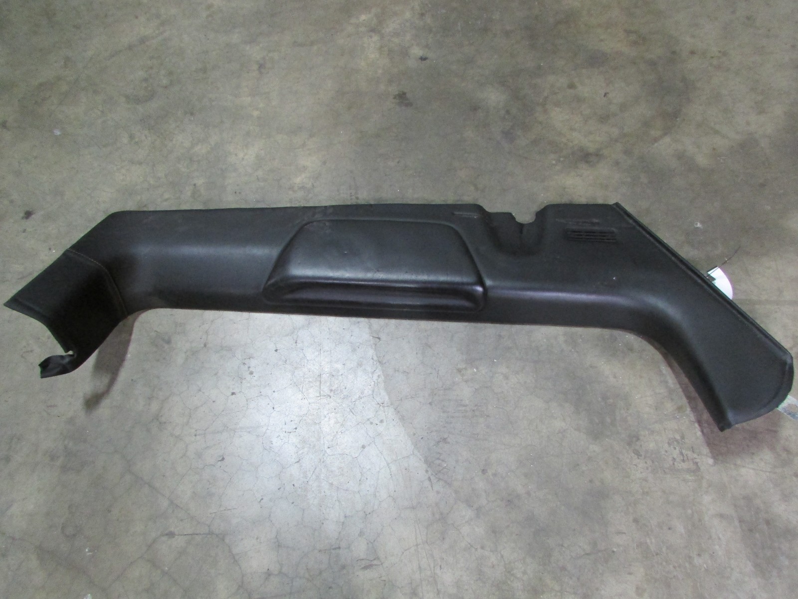 Lamborghini Murcielago, RH, Right Sill Cover Panel, Black Leather, P/N 418854888