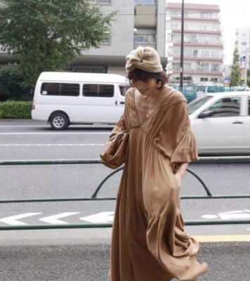 Etre Tokyo French Style Maxi Dress