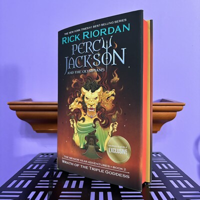 Percy Jackson Wrath Of The Triple Goddess Barnes & Noble Exclusive