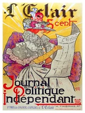 L'Clair Political Journal Decoration Poster.Graphic Art Interior design 3255