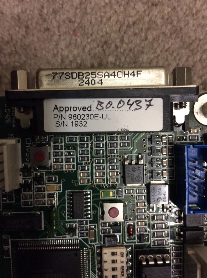 Ricoh Savin booklet maker cpu/pcb controller board - Image 3 of 4