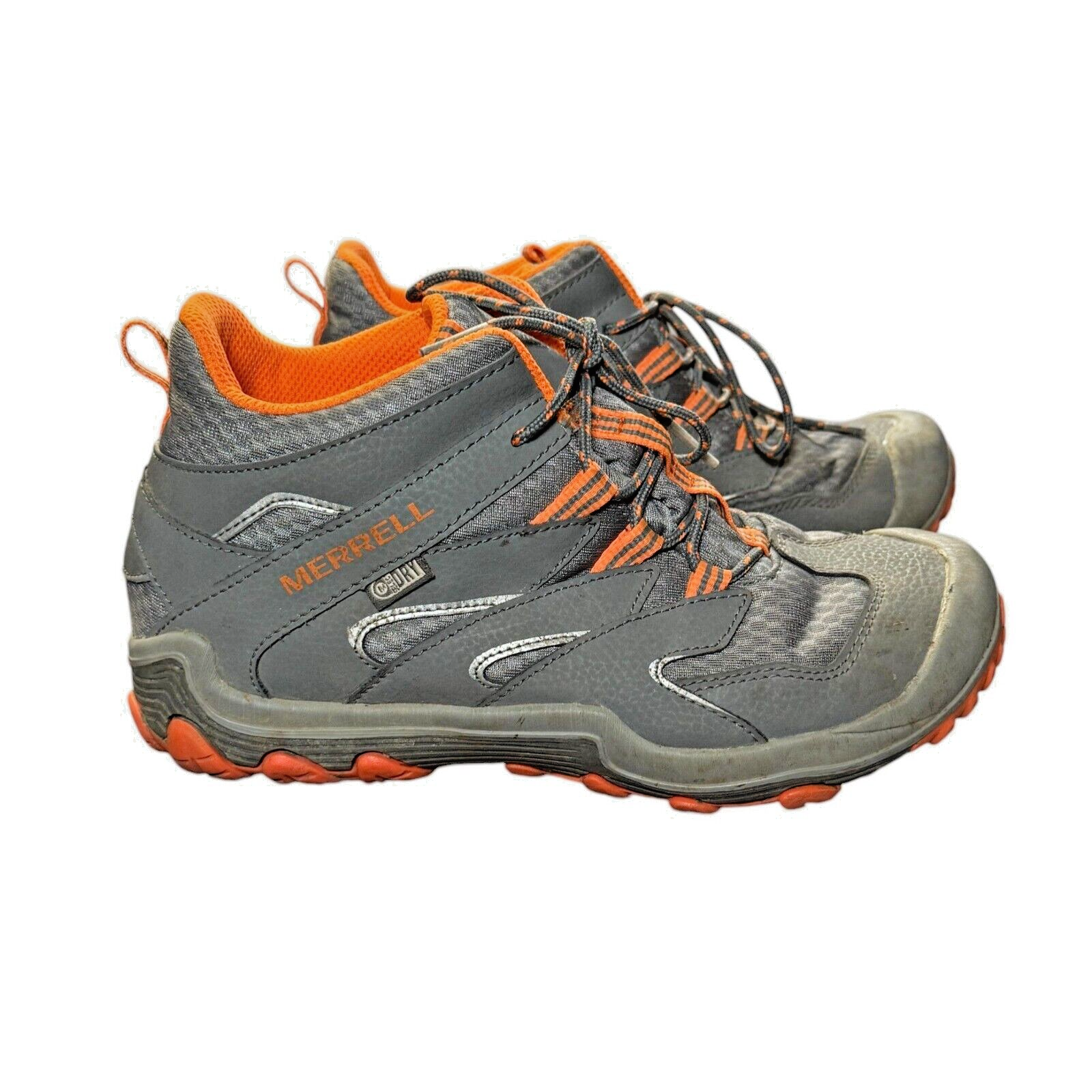SAOLA Scarpe da trekking Merrell bambini camaleonte impermeabili taglia 5M grigio pelle resistente
