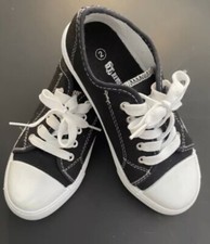 OT Revolution Boys Black  & White Tennis Shoe...