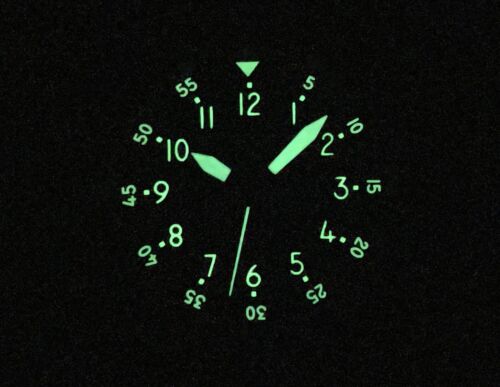 BYOP Avitimer Pilot Watch Seiko Automatic Sapphire Swiss C3 Lume - Picture 3 of 8