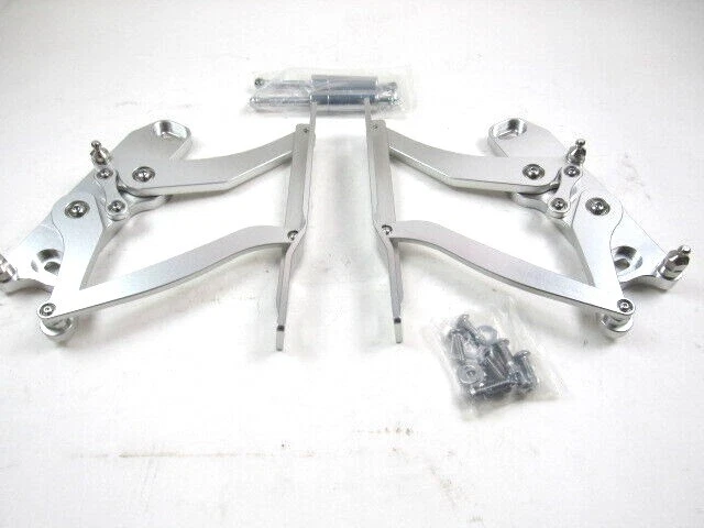 Juego de bisagras de capó de aluminio Chevy Impala Billet 1963-1964 transparente Ano W92011CA Foto 2 de 4