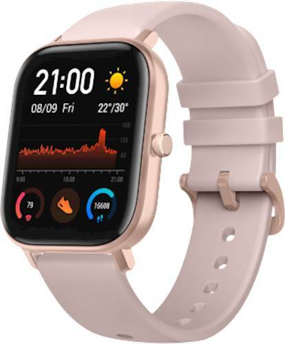 Amazfit GTS Smartwatch With AMOLED Display Silicone Band Pink for sale  online | eBay