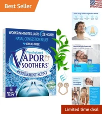 28 Count Mentholated Nasal Dilators for Breath Support - Discreet & Effective