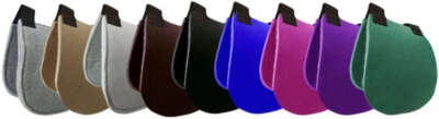 New! 9'' x 12 1/2'' FELT WITHER PAD w/ Nylon straps Horse saddle front 3 COLORS!