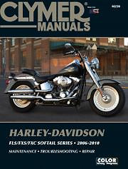 NEW PRINT BOOK 2006-10 Harley Softail FLS FXS FXC Repair Service Manual M250