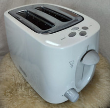 DELONGHI EXTR-WIDE TOASTER 2 SLICE SLOT POP UP TOASTER VARIABLE BROWNING DEFROST