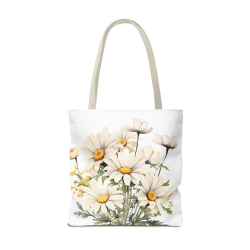 Tote Bag White Daisy Castle Ladies Bag Purse Beach Bag Fashion NEW NWT - Imagen 7 de 13