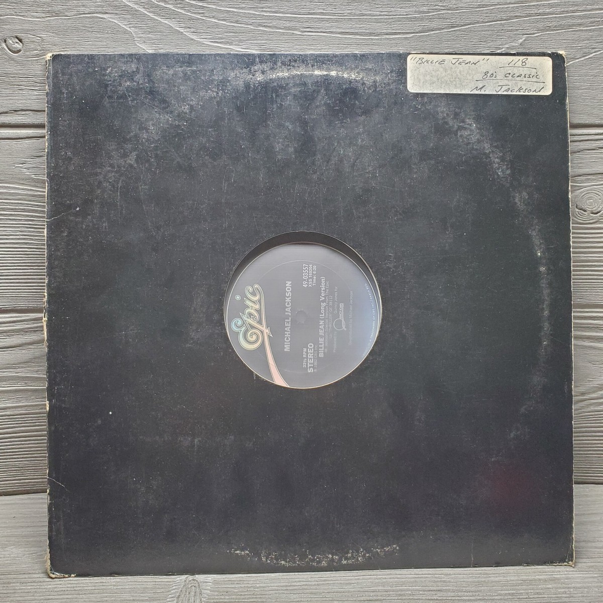 Michael Jackson - Billie Jean(Long Version) 1983 US Vinyl 12