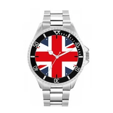 Toff London TLWL-7278 Mens United Kingdom Flag Watch