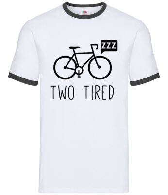 Zwei müde Fahrräder - Herren Klingel - Fahrrad Biker Radfahrer Cycle Sport Pun
