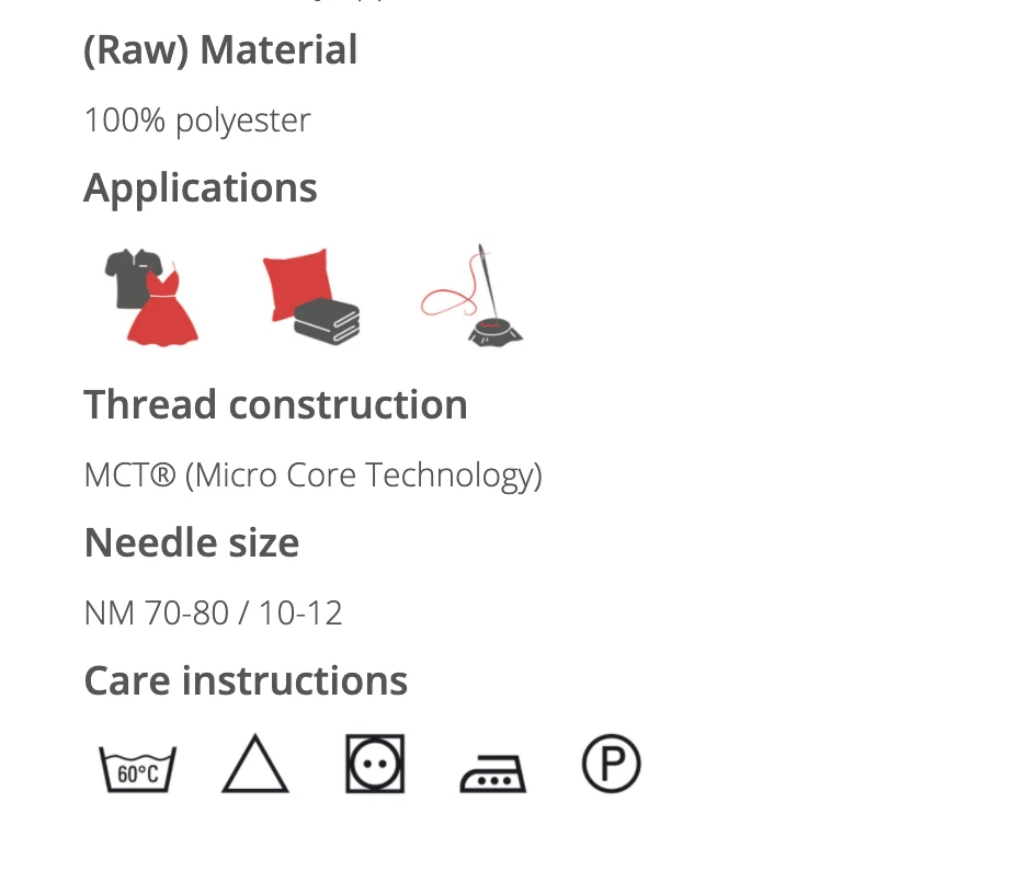 1-399 Colours Gutermann Mara 120 Polyester Sew All Thread 1000m/1093yds - Image 3 of 4