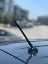 7" Short Rubber Spiral Antenna Mast Radio for MITSUBISHI OUTLANDER SPORT 11-17