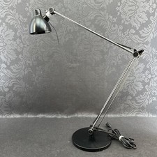 IKEA Antifoni Chrome Desk Work Lamp Adjustable Head Light