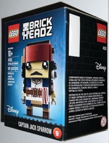 LEGO Brickheadz Set 41593 Captain Jack Sparrows & 41594 Captain Armando Salazar