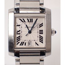 Cartier ( ) Tank Fran aise LM Size W51002Q3 SS AT Automatic Stainless Men s Ladi