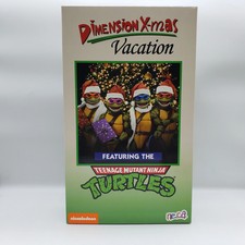 NECA Teenage Mutant Ninja Turtles Dimension X-Mas Vacation Action Figure 4-Pack