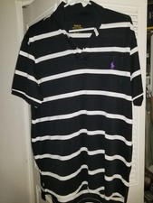 Ralph Lauren performance mesh men's black polo xl