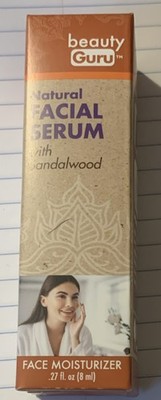 Beauty Guru Sandalwood Facial Serum Face Moisturizer 0.27 fl oz (8 ml)