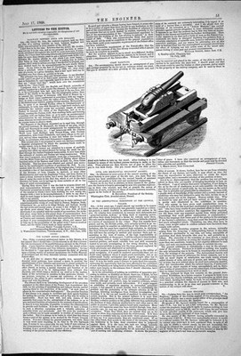 Alter 1868 Coast Railways Geschützwagen Zug Rutsche schwenkbares Mündungsende viktorianisch