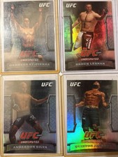 2009 Topps UFC Undisputed Greats Of The Game St-Pierre, Silva, Jackson, Lesnar