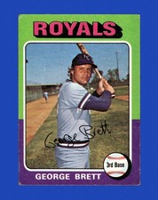 1975 Topps Set-Break #228 George Brett RC VG-VGEX (crease) *GMCARDS*